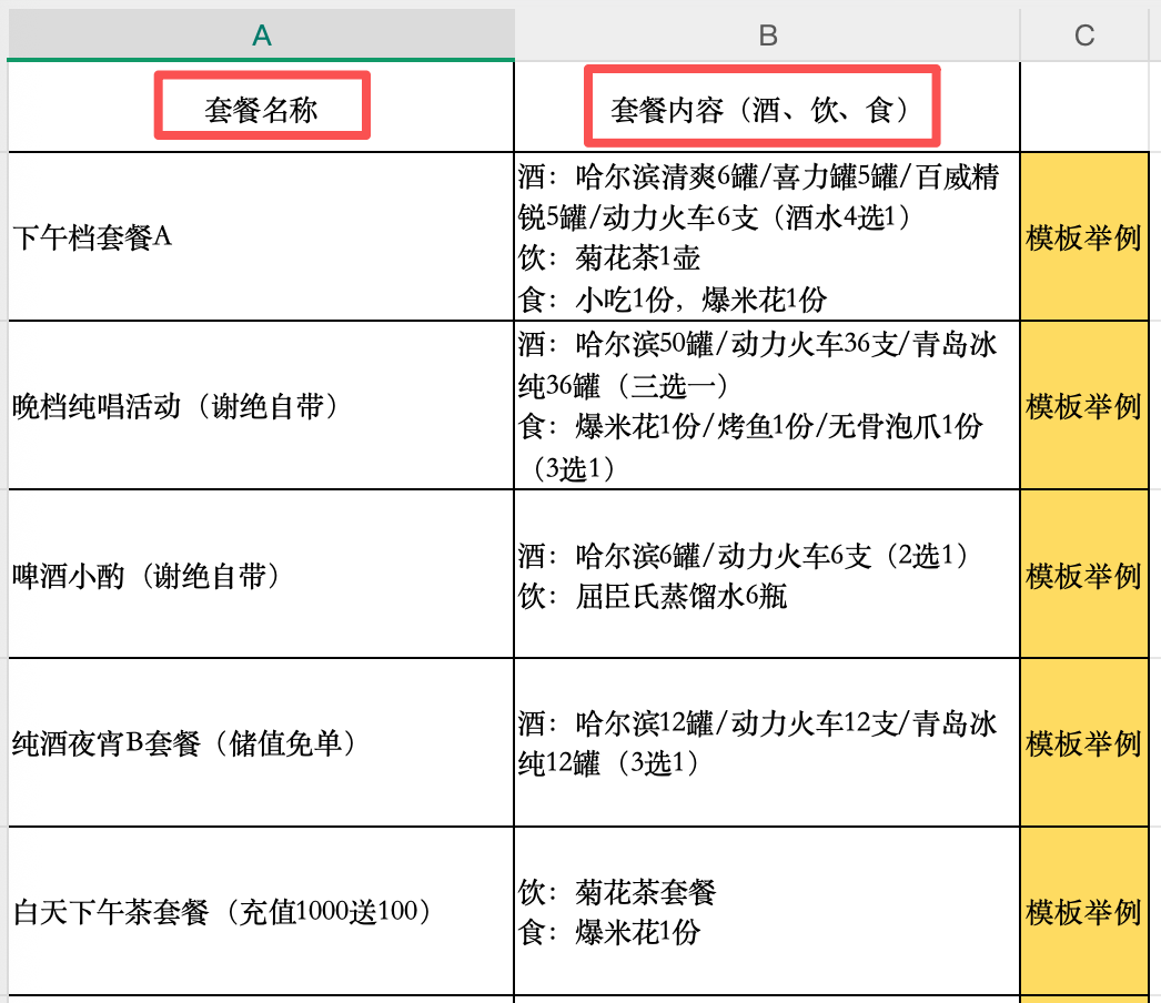 如何批量导入美团套餐 - 图3