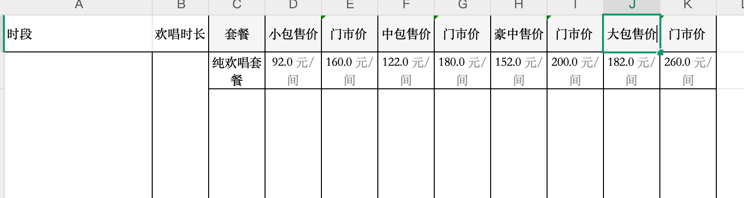 如何批量导入美团价目表 - 图5
