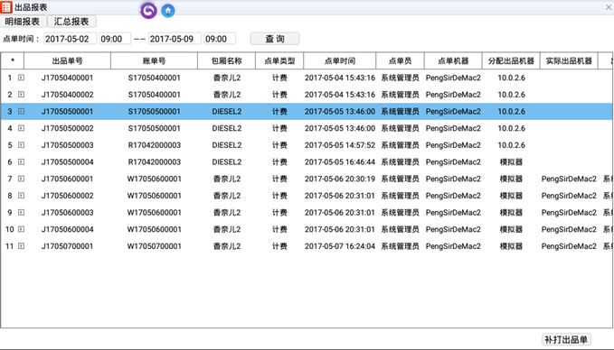 6.3.出品查询 - 图1